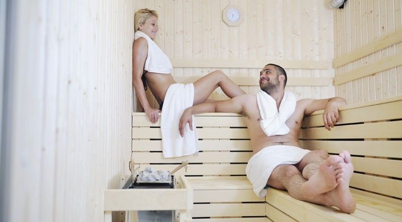 Relaks w saunie dla dwojga