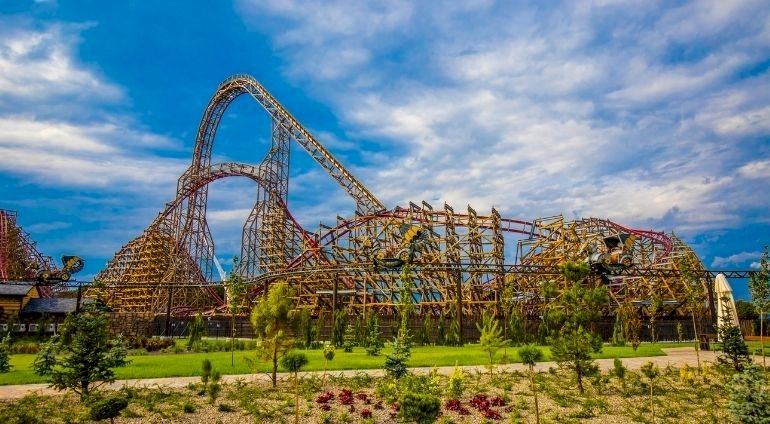 Zjeżdżalnia Zator, drewniany rollercoaster Energylandia