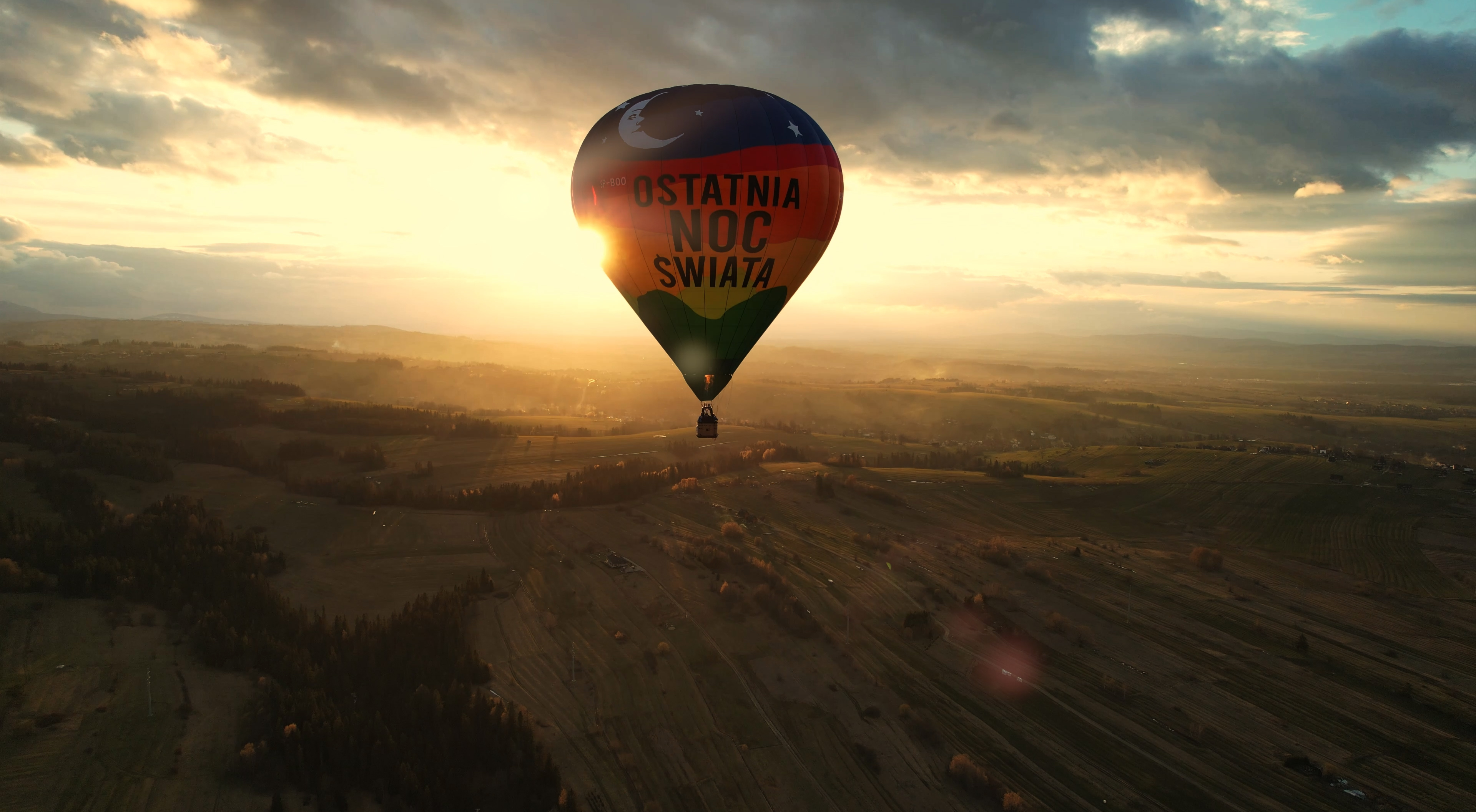 Romantyczny lot balonem