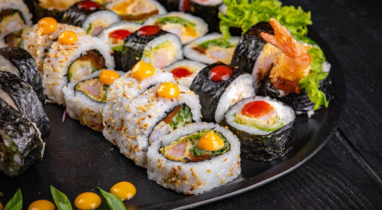 Voucher sushi z dostawą