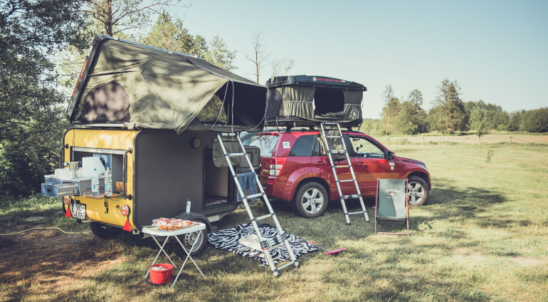 Camping w samochodzie wyprawowym