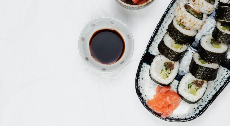 Ekskluzywna kolacja sushi