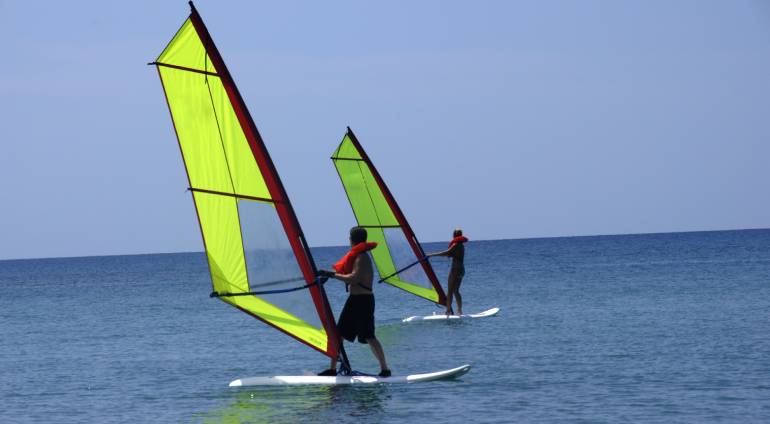 Nauka windsurfingu