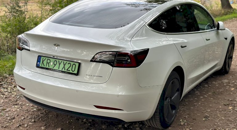 Jazda Teslą Model 3