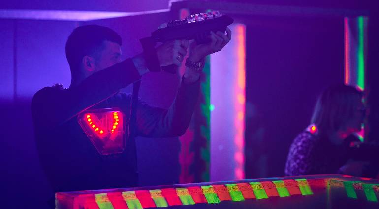 Zabawa w Laser Tag
