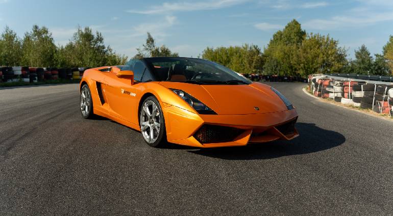 Jazda Lamborghini Gallardo - 1 okrążenie - Kraków (z filmowaniem)
