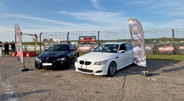 Jazda BMW M5 V10 po torze w fotelu pasażera - Toruń (5 okrążeń)