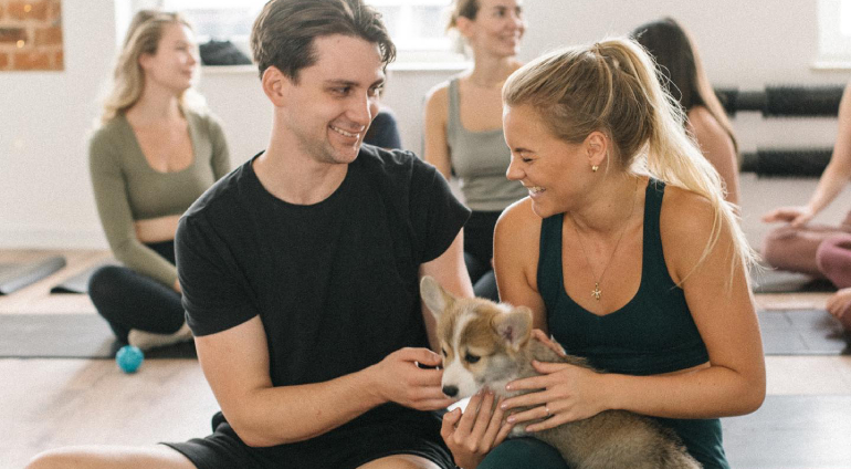 Puppy joga