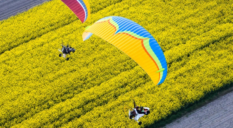 Lot motoparalotnią dla dwojga - Ostrów Wielkopolski