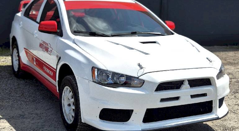 Jazda rallycross jako pasażer - Mitsubishi Lancer Evo X WRC (2 okrążenia)