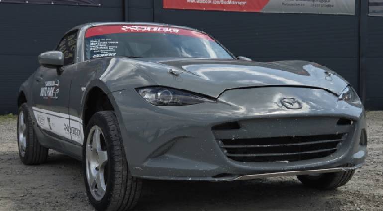 Jazda rallycross jako pasażer - Mazda MX-5 (1 okrążenie)