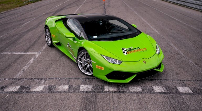 Driving Experience - Zielone Lamborghini