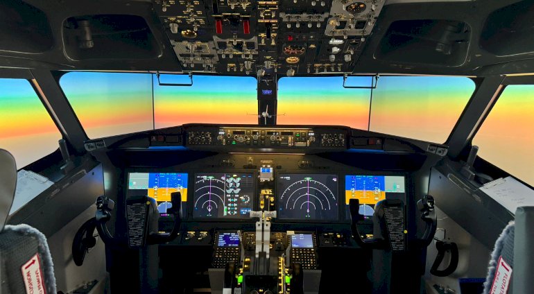 Symulator lotu Boeing 737 MAX