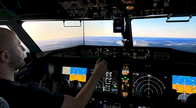 Symulator lotu Boeing 737 MAX