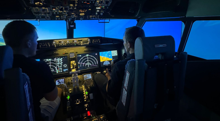 Symulator lotu Boeing 737 MAX