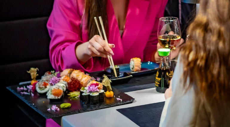 Wieczór japoński - kolacja sushi