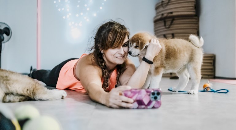 Puppy joga 1