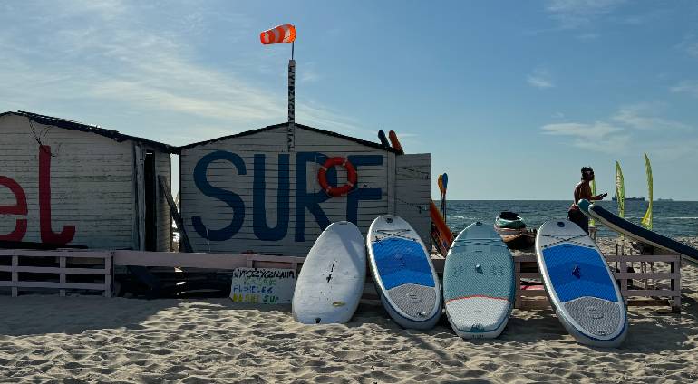 Spływ deską SUP - Hel (1 osoba)