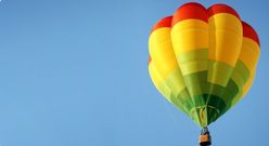 Prezent Lot balonem nad Podhalem z widokiem na Tatry zdjęcie 1