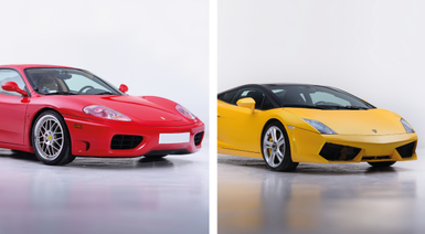 Pojedynek Lamborghini Gallardo vs Ferrari F360 Modena - Warszawa