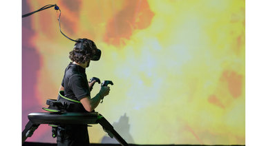 Wirtualna rzeczywistość LEVEL HARD - Virtuix Omni - Warszawa (1 os., 5 min.)