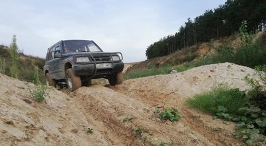 Jazda off-road w fotelu pasażera - Toruń (60 minut)