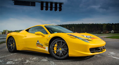 Jazda Ferrari Italia - Kielce (1 okrążenie)