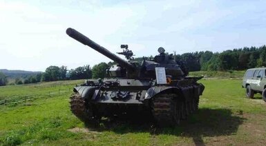 Jazda czołgiem - Koszalin (jako pasażer)