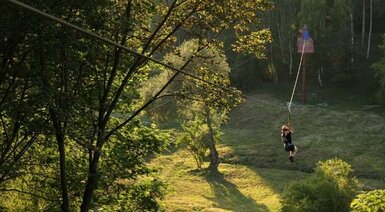 Park linowy - przygoda na wysokości - Poznań