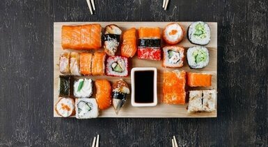 Wieczór japoński - kolacja sushi - Wrocław, ul. Krzywoustego, Psie Pole (Sushi Kushi)