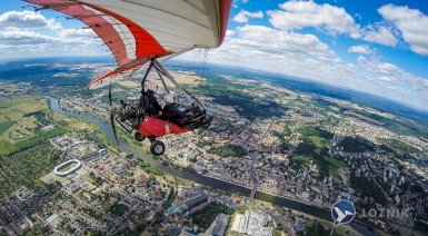 Lot motolotnią z filmowaniem - Gorzów Wielkopolski (Wysoka, 20 min)