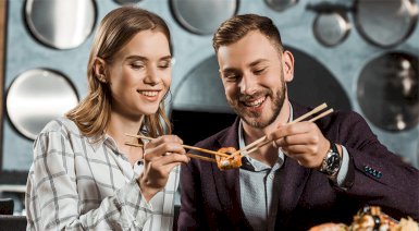 Wieczór japoński - kolacja sushi - Warszawa Mokotów (Koku Sushi)