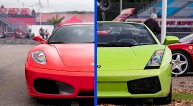 Pojedynek Ferrari F430 vs. Lamborghini - Gdańsk (1 okrążenie, Super Cars)