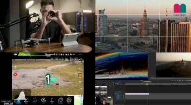 Kurs filmowania dronem i podstaw montażu video - online