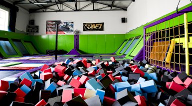 Przygoda w Parku Trampolin dla grupy - Lublin