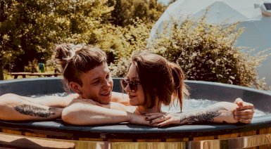 Glamping w Stacji Zieleniec w Nałęczowie - Dla dwojga (2 doby)