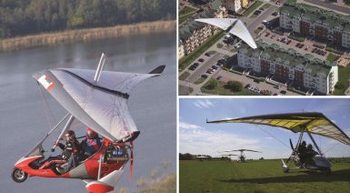 Lot motolotnią dla dwojga - Toruń (30 min)