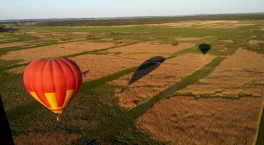 Lot balonem - Dolny Basen Biebrzy (Wizna)