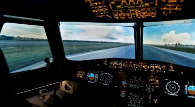 Symulator lotu Airbus A320 NEO - Warszawa (60 minut)