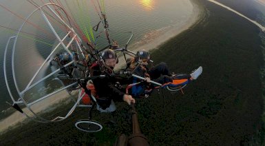 Lot motoparalotnią dla dwojga - Gdańsk