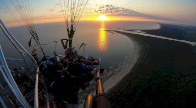Lot motoparalotnią dla dwojga z filmowaniem - Gdańsk