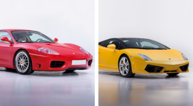 Pojedynek Lamborghini Gallardo vs Ferrari F360 Modena - Toruń