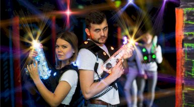 Paintball laserowy dla dwojga - Gdańsk