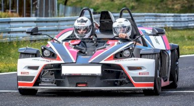 Jazda KTM X-Bow - Wiele torów (1 okrążenie z filmowaniem)