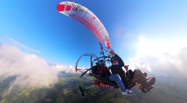 Lot motoparalotnią - Zator (60 minut)
