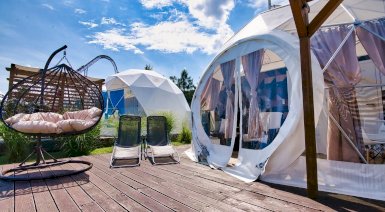 Glamping w Holiday Park Zator - 2 noce (sezon wysoki, do 5 osób)