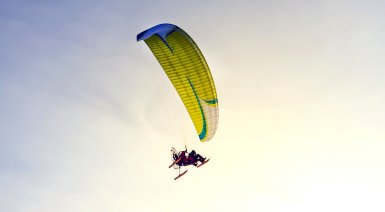 Lot motoparalotnią - Zielona Góra (INTEL TECH, 40 minut)
