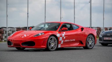 Jazda Ferrari F430 - 1 okrążenie - Białystok (DEVIL-CARS)