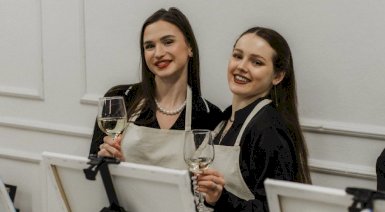 Malowanie przy winie - Warszawa (2 osoby, Malowanie z winem)