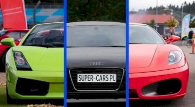 Pojedynek Lamborghini vs. Ferrari F430 vs. Audi R8 - Kraków (2 okrążenia, AUTOPREZENT)